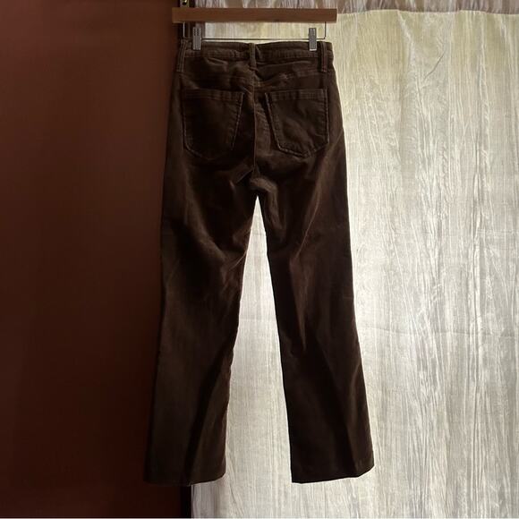 Kut from the Kloth Etta Corduroy Pants Flare Bootcut Chestnut Tan NEW Size 0 - Picture 5 of 7